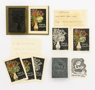 Item #133095 A small but comprehensive archive relating to bookplates designed by George...