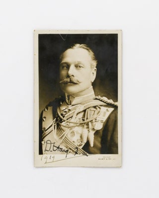 Item #133127 A portrait photograph signed on the image 'D. Haig. F.M. 1919'. Field Marshal Sir...