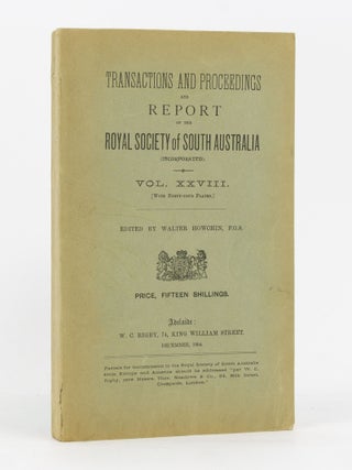 Item #133254 Anthropological Notes made on the South Australian Government North-West Prospecting...