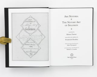 Ars Notoria. The Notory Art of Solomon. Translated by Robert Turner. Transcribed with Additions by Frederick Hockley. Edited and with an Introduction by Alan Thorogood and with an Essay, 'The Philomath,' by Robin E. Cousins