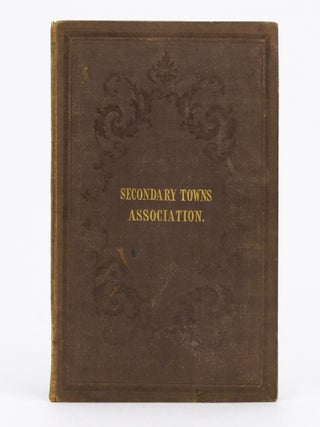 Item #133575 Secondary Towns Association, formed for the purchasing of One or More Special Survey...