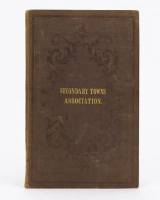 Secondary Towns Association, formed for the purchasing of One or More Special Survey or Surveys. South Australia.