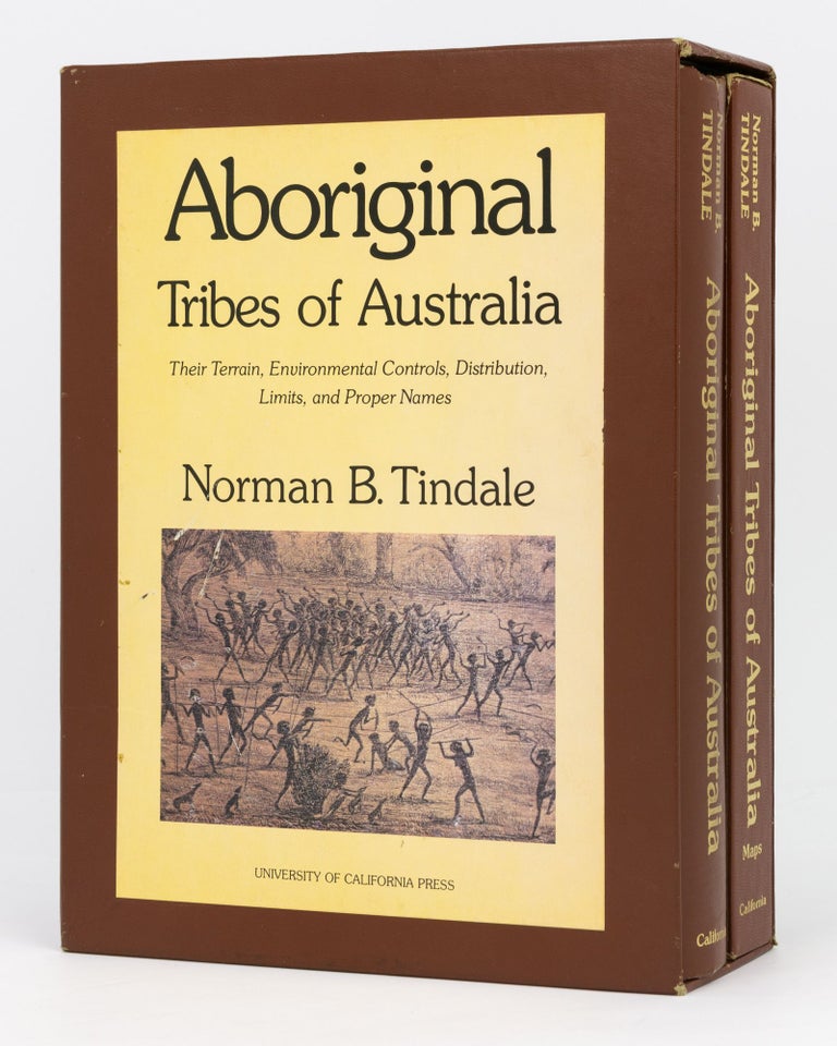 Item #133602 Aboriginal Tribes of Australia. Their Terrain, Environmental Controls, Distribution, Limits, and Proper Names. With an Appendix on Tasmanian Tribes by Rhys Jones. Norman B. TINDALE.