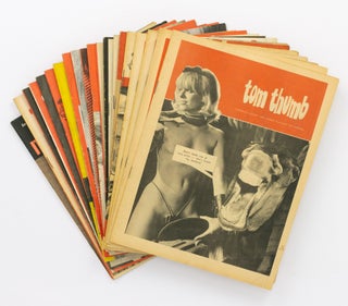 Item #133608 A substantial collection of 23 issues of 'Tom Thumb' from Number 2 (October 1965) to...