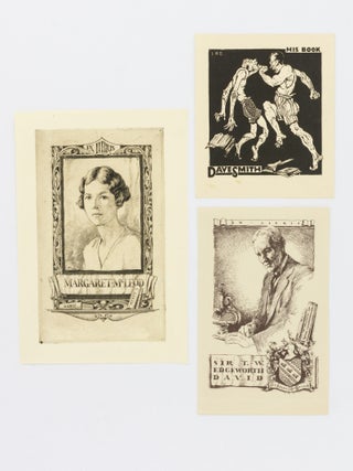 Three bookplates by John Barclay Godson