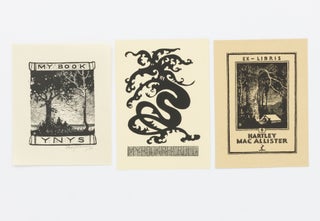 Item #133740 Three bookplates by Roy Davies, one signed. Roy DAVIES