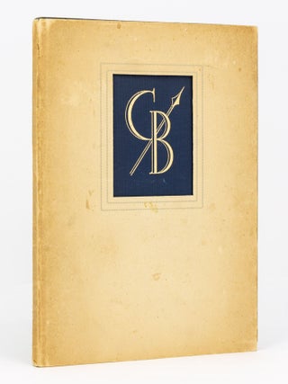 Item #133851 The Burden of Tyre. Fifteen Poems by C.J. Brennan. Portraits by Sir Lionel Lindsay....