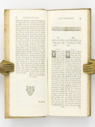 Cornelii Nepotis Vitae Excellentium Imperatorum, cum Versione Anglicâ, in qua Verbum de Verbo, quantum fieri potuit, redditur ... or, Cornelius Nepos's Lives of the Excellent Commanders, with an English Translation as literal as possible with English Notes, and a Large Index