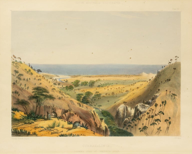Item #133914 Currakalinga, looking over St Vincent's Gulf. George French ANGAS.