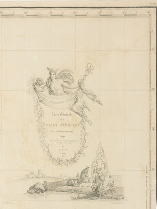 Carte Générale de la Terre Napoléon (à la Nouvelle Hollande). Rédigée d'après les travaux éxécutés à bord de la corvette le 'Géographe' et de la goëlette le 'Casuarina' par M.L. Freycinet, an 1808