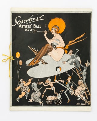 Item #134073 Third Annual Artists' Masquerade Ball. Sydney Town Hall, August 29 1924 [Souvenir....