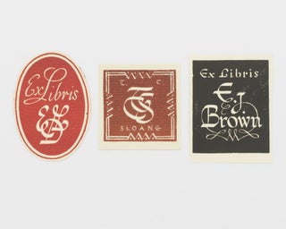 Item #134108 Three wood-engraved bookplates by Mary and Ernest Quick. Mary and Ernest QUICK