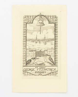 Item #134121 An etched bookplate for George Fitzpatrick. Gerrard Gayfield SHAW