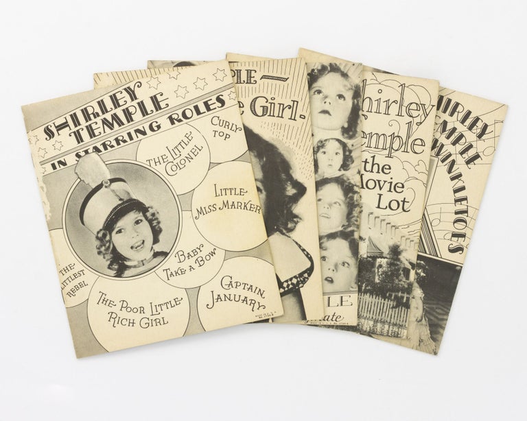 Item #134130 [A set of five booklets, comprising] In Starring Roles; Just a Little Girl; Little Playmate; On the Movie Lot [and] Twinkletoes. Shirley TEMPLE.