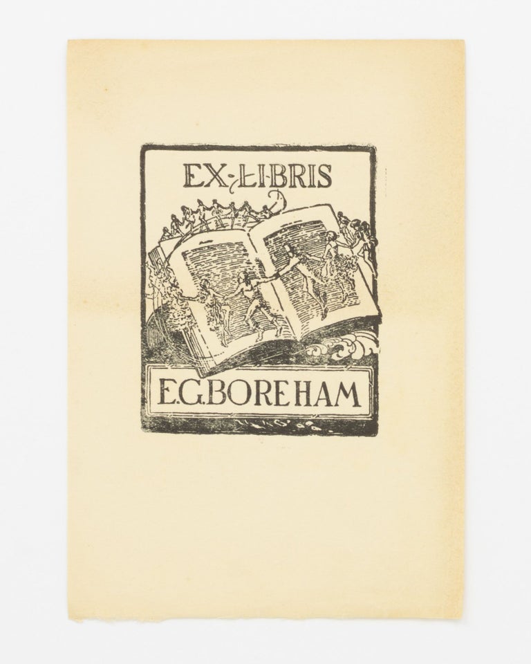 Item #134135 A bookplate for E.G. Boreham. Olive CRESSWELL.