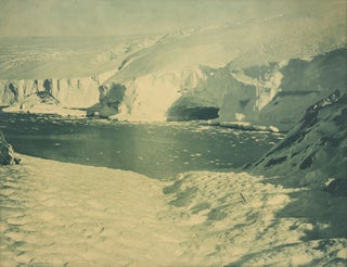 Item #134253 'A Wave Worn Stretch of Icy Coast'. Australasian Antarctic Expedition, Frank HURLEY