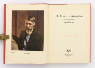 The Science of Appearances as formulated and taught by Max Meldrum. Arranged and edited by Russell R. Foreman