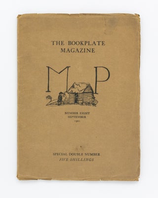 Item #134264 The Bookplate Magazine. Number Eight, September 1921. Special Double Number [cover...