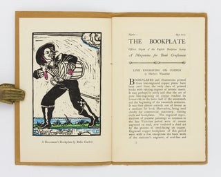 The Bookplate. A Magazine for Book Craftsmen. Official Organ of The English Bookplate Society. Number One, New Series, July 1924