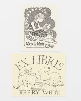A pair of bookplates for the pioneering bibliographers of Australian children's books