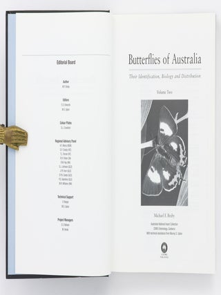 Butterflies of Australia. Their Identification, Biology and Distribution. Volume Two