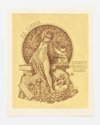 Item #134407 A bookplate for Sydney Stansell Blake. Clive Raymond WALLIS