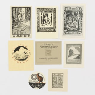 Item #134429 A group of eight bookplates for Australian bookmen: authors, booksellers,...