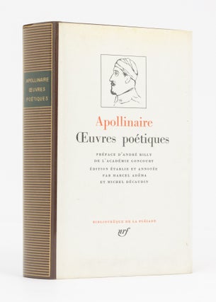 Item #134436 Oeuvres poétiques. Guillaume APOLLINAIRE