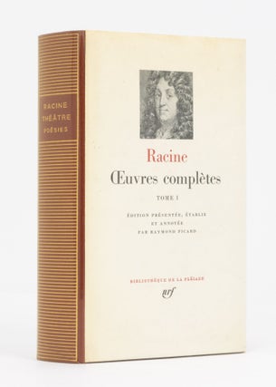 Item #134437 Oeuvres complètes. Tome I. Jean RACINE