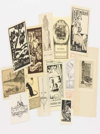 Item #134453 A small collection of thirteen Australian bookplates. Australian Bookplates