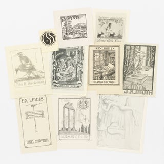 Item #134465 A small collection of ten (mainly) Australian bookplates. Australian Bookplates