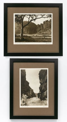 Item #134496 Two exhibition-quality photographs of Central Australian interest by Hugo Keil ARPS....