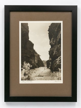 Two exhibition-quality photographs of Central Australian interest by Hugo Keil ARPS