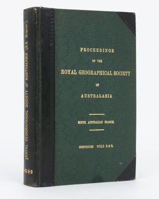Item #134539 A substantial number of important articles on exploration and Indigenous Australia,...