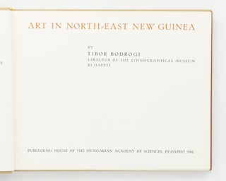 Art in North-East New Guinea