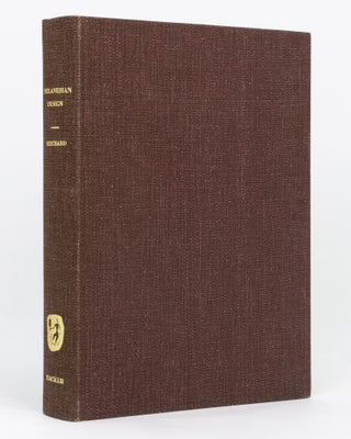 Item #134660 Melanesian Design. A Study of Style in Wood and Tortoiseshell Carving [two volumes...