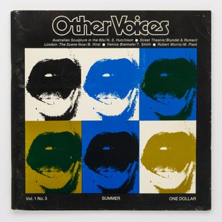 Other Voices. A Critical Journal. Vol. 1, No. 1 to Vol. 1, No. 3 (all issued)