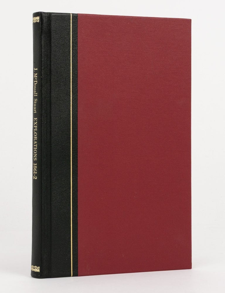 Item #134779 Explorations across the Continent of Australia .... 1861-62. John McDouall STUART.