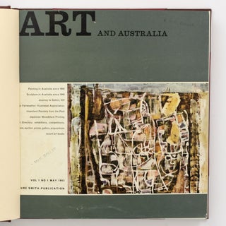 Art and Australia. Volume 1, Number 1, May 1963 to Volume 45, Number 4, Winter 2008