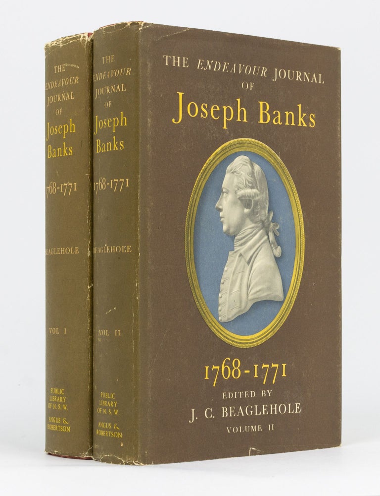 Item #134897 The Endeavour Journal of Joseph Banks, 1768-1771. Edited by J.C. Beaglehole. Sir Joseph BANKS.