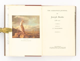 The Endeavour Journal of Joseph Banks, 1768-1771. Edited by J.C. Beaglehole