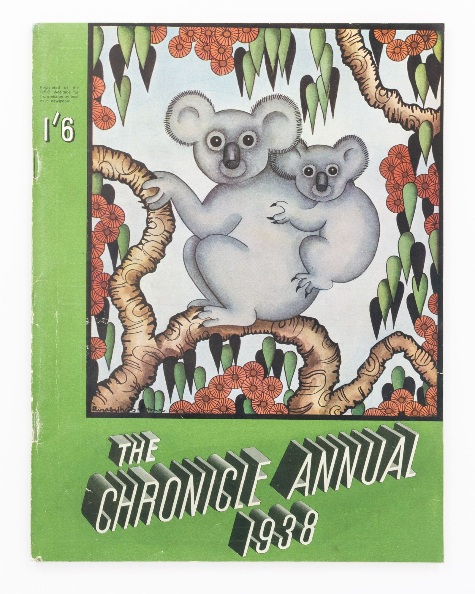 The Chronicle Annual 1938 cover title | 'The Chronicle' | First Edition