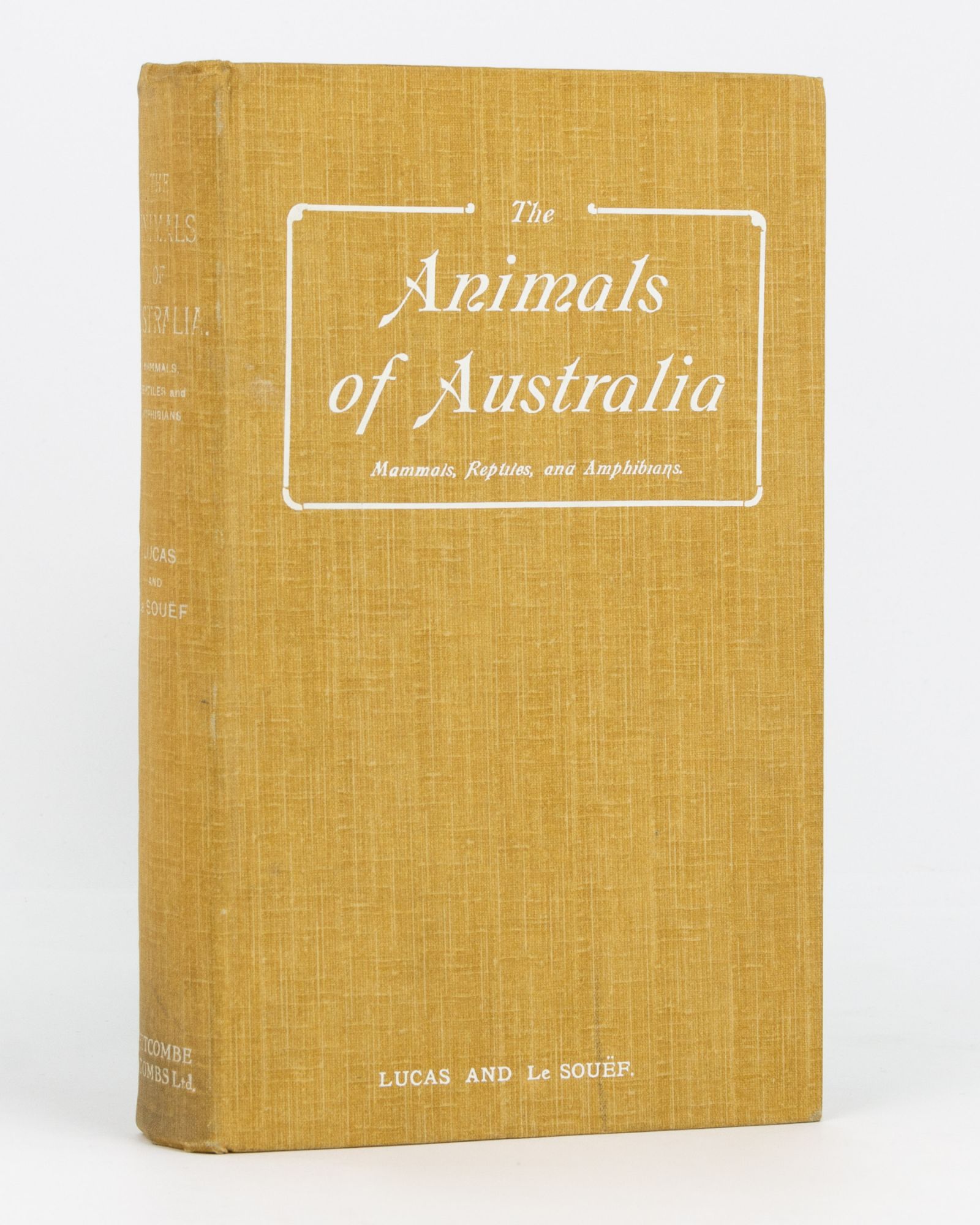 The Animals of Australia. Mammals, Reptiles and Amphibians | A. H. S