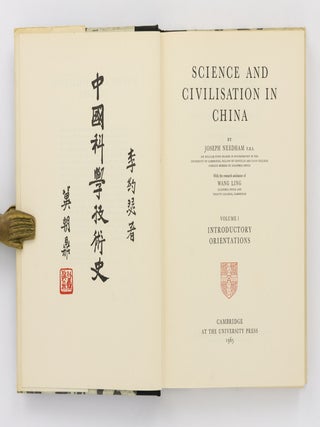 Science and Civilisation in China. Volumes 1, 2, 3, 4 (Parts I, II, and III), 5 (Part II), and 6 (Part II)