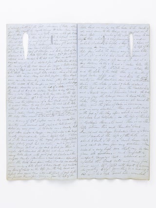 An unrecorded manuscript journal of the first seven weeks of John McDouall Stuart's second exploring expedition, likely the earliest surviving document relating to the expedition, with an addendum in the hand of the explorer