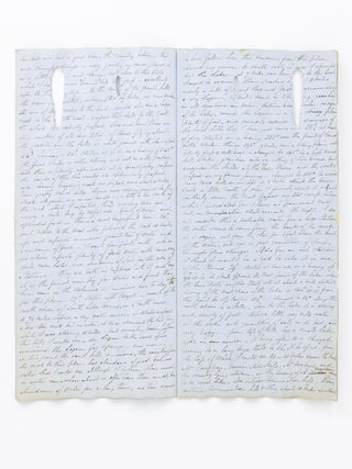 An unrecorded manuscript journal of the first seven weeks of John McDouall Stuart's second exploring expedition, likely the earliest surviving document relating to the expedition, with an addendum in the hand of the explorer