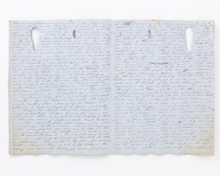 An unrecorded manuscript journal of the first seven weeks of John McDouall Stuart's second exploring expedition, likely the earliest surviving document relating to the expedition, with an addendum in the hand of the explorer