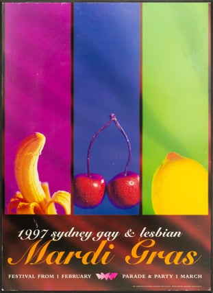 Item #135359 A poster advertising the '1997 Sydney Gay & Lesbian Mardi Gras. Festival from 1...