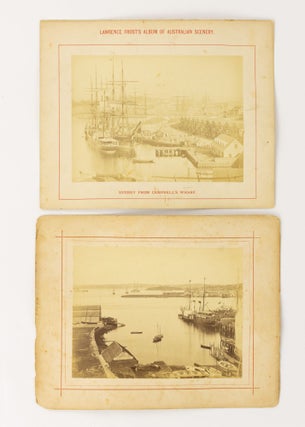 A selection of 13 mounted photographs from various 'Lawrence Frost's Album of Australian Scenery' series