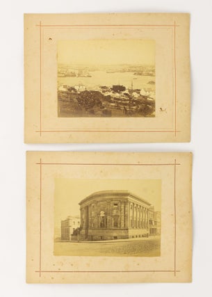 A selection of 13 mounted photographs from various 'Lawrence Frost's Album of Australian Scenery' series